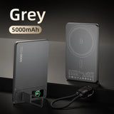 Powerbank MagSafe 3-en-1 avec Recharge Rapide Sans Fil