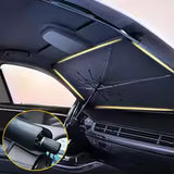 Pare-Soleil Rétractable Anti-Chaleur pour Pare-Brise